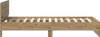vidaXL Bettrahmen mit Kopfteil Artisan-Eiche 90 x 200 cm Produktbild-Vorschau 7