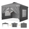 Sekey Faltpavillon 3x3 m Pop Up Gartenpavillon wasserdicht Produktbild-Vorschau 1