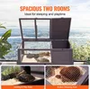 VEVOR habitat per tartarughe, casa per tartarughe in legno Anteprima dell’immagine prodotto 4