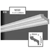 MDEKOR 30 metri di Cornici per Soffitto in Polistirene XPS Anteprima dell’immagine prodotto 3