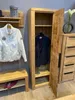Dielenschrank Schrank Greta Wildeiche geölt Teilmassiv Produktbild-Vorschau 2