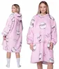 Oversize deková mikina XXL - Hřejivá deka s rukávy - Fleece Náhled obrázku produktu 1