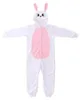Onesie Kigurumi Pyžamo Králik Prevlek Kostým Deti 125 - Náhľad obrázku produktu 8