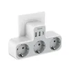 Ciabatta multipresa TESSAN con USB per presa di corrente, Anteprima dell’immagine prodotto 1