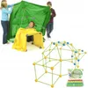 Set Da Costruzione Per Bambini 87 Pezzi Per Creare Forti Anteprima dell’immagine prodotto 7