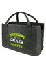 Gilde Tasche, "Happy Camper", Spruch, Wohnwagenmotiv, Filz, Anteprima dell’immagine prodotto 2