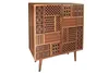 Massives Highboard MARRAKESCH 120cm Mangoholz mit Produktbild-Vorschau 9