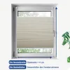 Sekey Wabenplissee ohne Bohren 90x130cm Doppelplissee  Produktbild-Vorschau 7