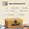 Wiklinowy kosz piknikowy Outsunny dla 2 osób z komorą Podgląd zdjęcia produktu 4