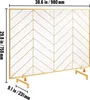 SucceBuy Ekran kominkowy, 980 x 758 mm, ekran iskrowy z Podgląd zdjęcia produktu 8