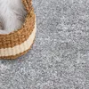Shaggy Hochflor Teppich Wohnzimmer - 150x150 cm - Grau - Produktbild-Vorschau 3