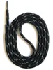 SNORS Sicherheitssenkel rund - SCHWARZ / GRAU - 5mm - 135cm Produktbild-Vorschau 1