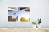MuchoWow® Poster Flugzeuge zwischen den Wolkenkratzern Produktbild-Vorschau 2