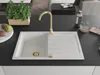 Mexen Bruno Evier 1 cuve en granit avec égouttoir 795 x 495 Voir les images du produit 3