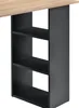 Scrivania 120x50x72cm per ufficio con cassetti grigio Anteprima dell’immagine prodotto 7