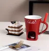 Schokoladen Fondue Set Keramikbecher Fondue Tasse mit Produktbild-Vorschau 4
