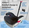 Kindersitz mit ISOFIX und Gurtfuhrung mitwachsend 15-36 kg Produktbild-Vorschau 9