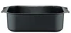 A black roasting pan with handles on a white background. Náhľad obrázku produktu