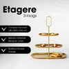 Mica Decorations Rama Etagere 3 Laags - Taarplateau - Productafbeelding-voorbeeld 2