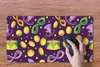 MuchoWow® Mauspad Mousepad Karneval - Party - Lila - Muster Produktbild-Vorschau 3