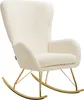 houpací křeslo tectake® Swing 70 x 93 x 100 cm, nosnost 120 Náhled obrázku produktu 1