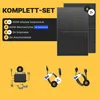 Balkonkraftwerk 900W Solaranlage Steckerfertig Komplettset Produktbild-Vorschau 2