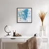 Gerahmtes Poster - Schwarzer Rahmen - Blau Farben Produktbild-Vorschau 6