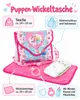 wickeltasche mit Zubehör 24 x 24 cm Polyester rosa Produktbild-Vorschau 6