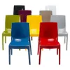 A collection of colorful chairs arranged in a studio setting. Produktbild-Vorschau