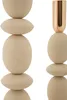 Mauro Ferretti Kerzenhalter Shuttle creme 2er-Set 10x25 cm Produktbild-Vorschau 3