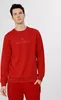 4F Herrensweatshirt ohne Verschluss Besson rot L Produktbild-Vorschau 1