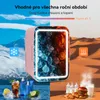 Puluomis Mini-koelkast 4L met LED-spiegel, draagbaar, Productafbeelding-voorbeeld 4