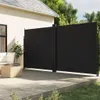 Store latéral extensible Noir 200x600 cm Voir les images du produit 2