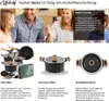Kochtopf-Set schwarz Topfset Pfannenset Kochtopf Produktbild-Vorschau 5