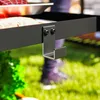 Outsunny Grillwagen 3-Etagen Servierwagen mit Arbeitsfläche Produktbild-Vorschau 9
