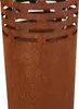 2x Windlichtsäule "Rost-Säule" aus Metall mit Rost Finish, Produktbild-Vorschau 6