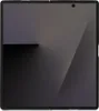 A black case for a Samsung Z Fold 7 is shown on a black background. Voir les images du produit