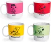 Set Excelsa 4 tazze da latte Peanuts in porcellana New Bone Anteprima dell’immagine prodotto 1