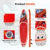 FEATH-R-LITE Stand Up Paddle Board 335x83x15cm Surfbrett Produktbild-Vorschau 3