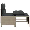 The Living Store 4-tlg. Garten-Sofagarnitur mit Kissen Produktbild-Vorschau 5