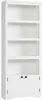 Bücherregal 5 Ebenen - Landhaus Bücherregal mit Schrank - 2 Produktbild-Vorschau 1