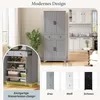 Armoire de cuisine Merax, modèle haut avec 2 tiroirs et 4 Voir les images du produit 8