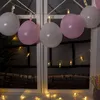 LED Clip Lichterkette - 10 Wäscheklammern für Fotos - warmweiße LED - 1,35m - Batterie - transparent Produktbild-Vorschau