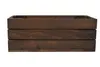 Blumenkasten aus Holz braun 30 cm Produktbild-Vorschau 2