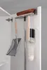 Besenhalter Schaufelhalter Metall 36cm für Türen Produktbild-Vorschau 3