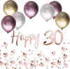 Oblique Unique 30. Geburtstag Jubiläum Party Deko Set - Produktbild-Vorschau 1