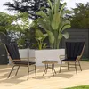 Outsunny 3-tlg. Rattan-Sitzgruppe Gartengarnitur Produktbild-Vorschau 2