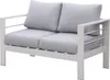 MEXO Loungesofa Gartenmöbel Set 2-Sitzer Gartensofa aus Produktbild-Vorschau 1