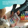 Giocattolo in legno Ulanik Montessori "Mushroomwise 25 Anteprima dell’immagine prodotto 5