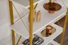 Skye Decor, Elysian - White, Gold, Bücherregale, Weiß, 90 x Produktbild-Vorschau 5